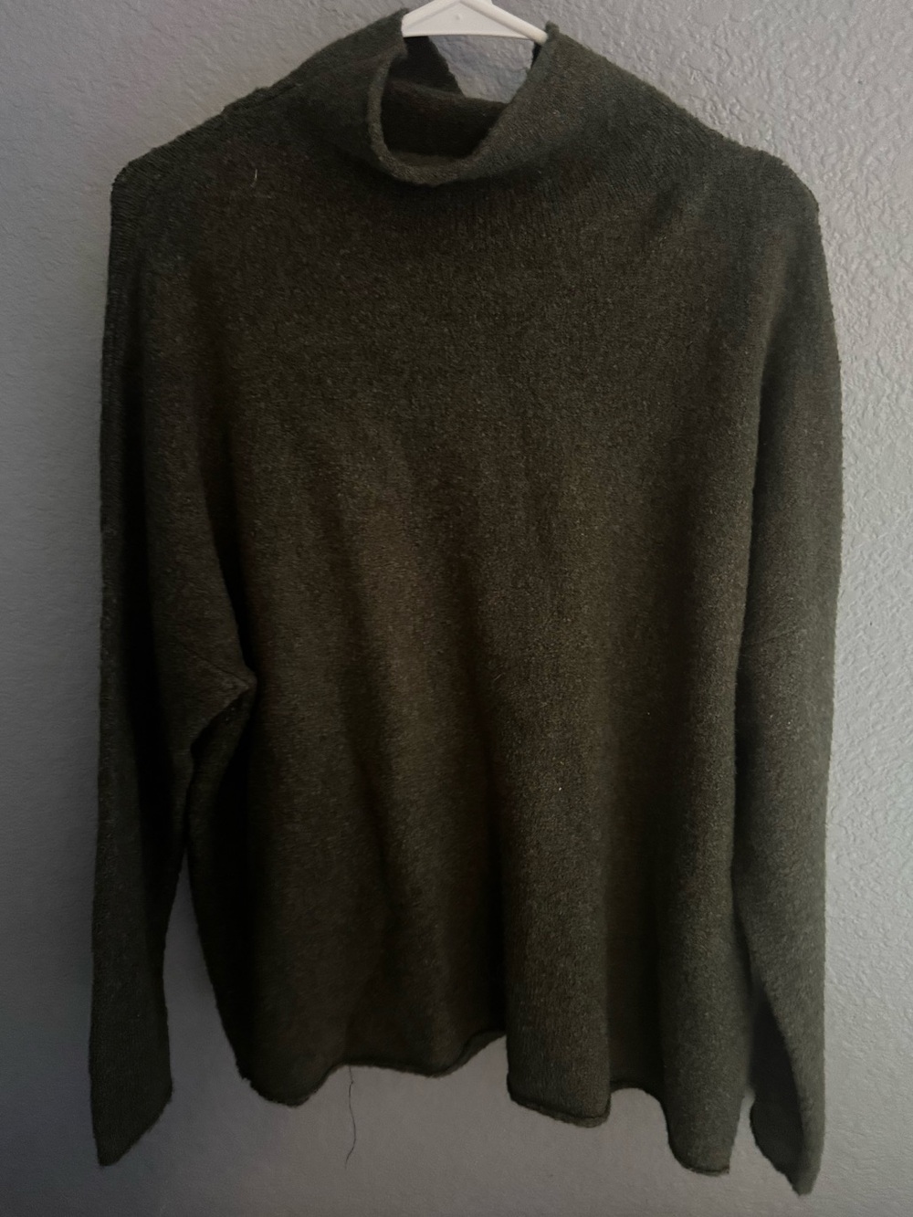 French Connection Olive Turtleneck Sweater